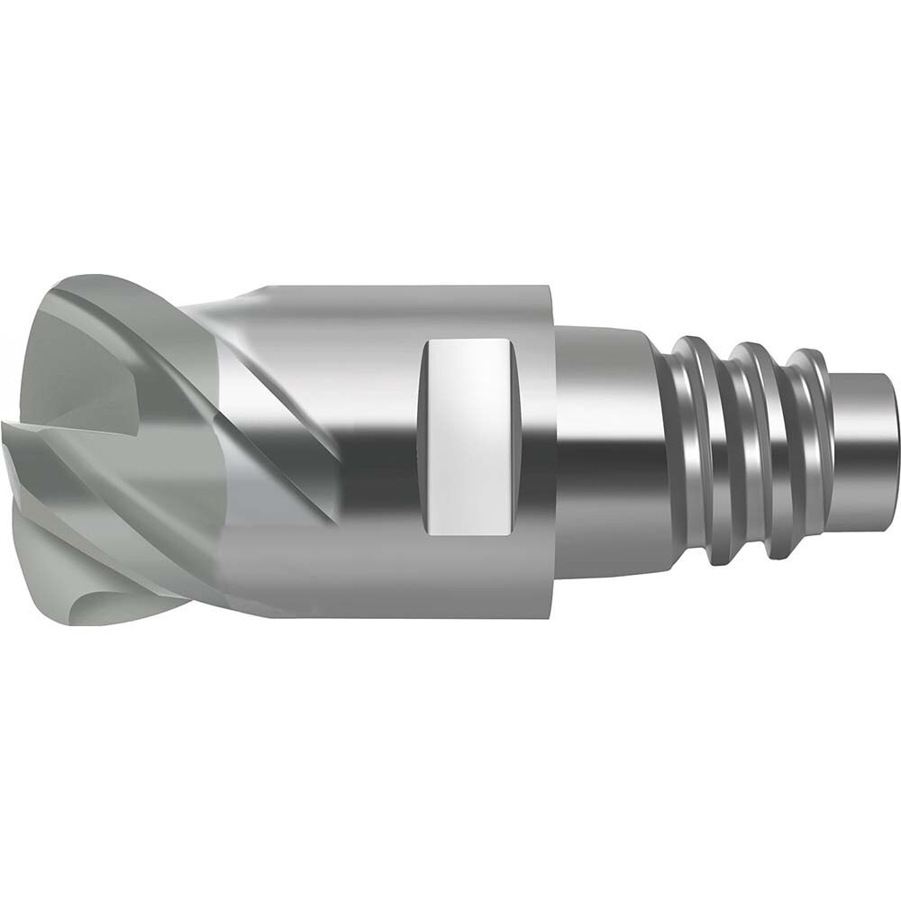 Corner Radius & Corner Chamfer End Mill Heads; Mill Diameter (mm): 25.00 ; Length of Cut (mm): 32.6 ; Number Of Flutes: 4 ; Overall Length (mm): 56.6 ; Corner Radius (mm): 3 ; End Mill Material: Solid Carbide