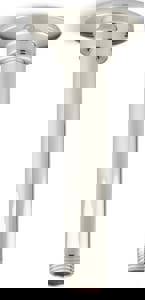 6 in. Ceiling Mount Shower Arm and Flange in Vibrant Polished Nickel