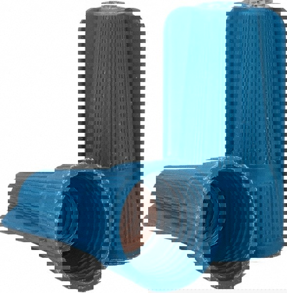 Wing Twist-On Wire Connector: Blue, Corrosion-Resistant, 3 AWG