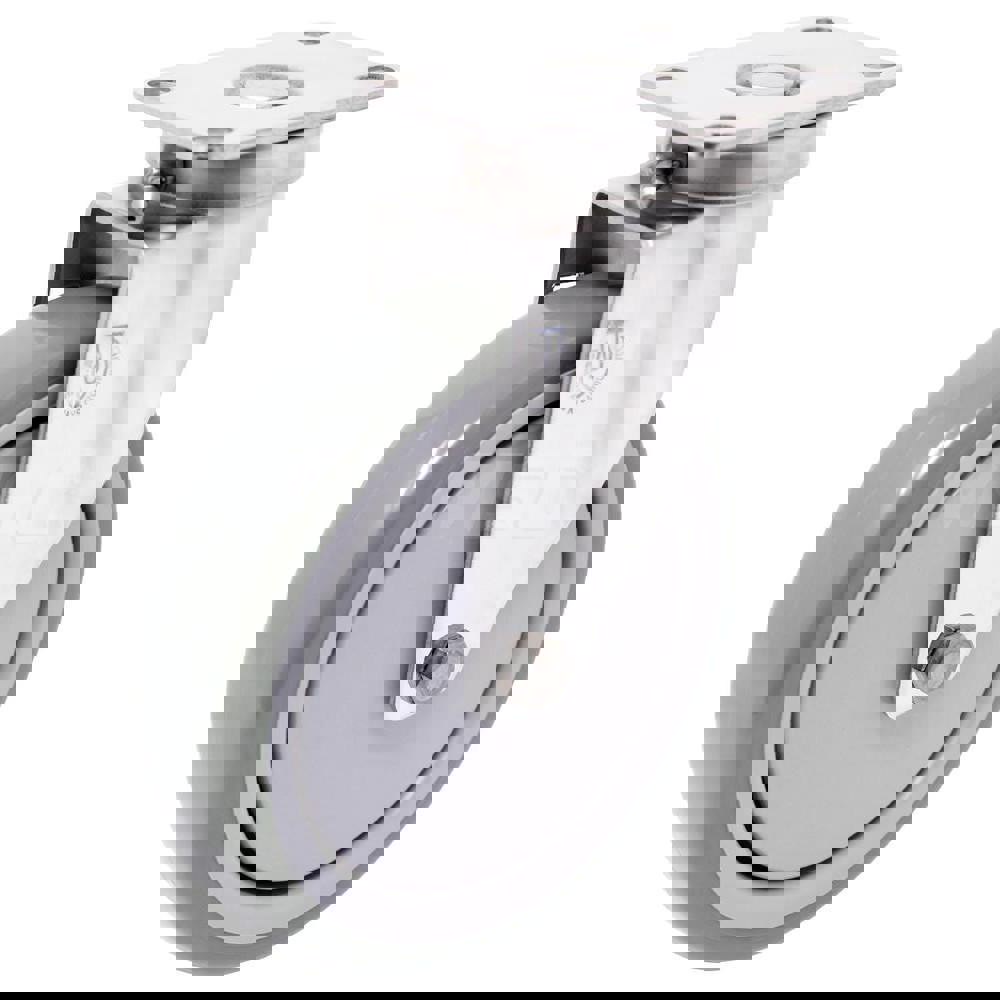 Top Plate Caster: Polyurethane, 6