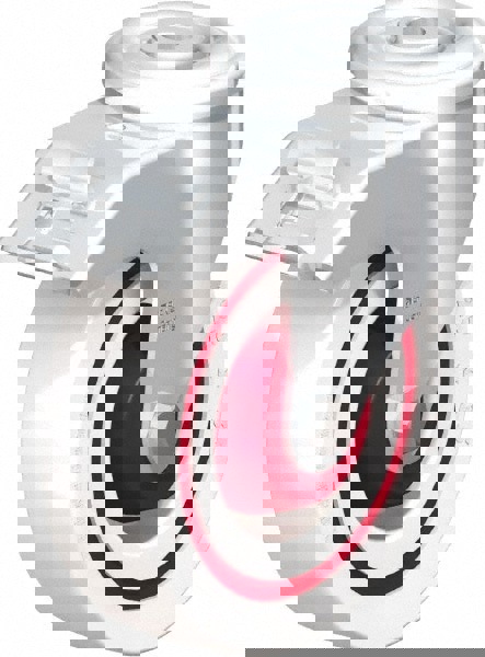 Hollow Kingpin Caster: Swivel, 5