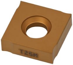 Milling Insert: 335.19-1204T-MD09, T25M, Solid Carbide
