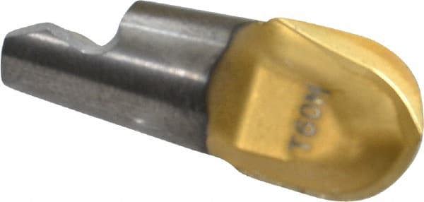 Ball Nose Replaceable Milling Tip: MM100.375B90PM04 T60M T60M, Carbide