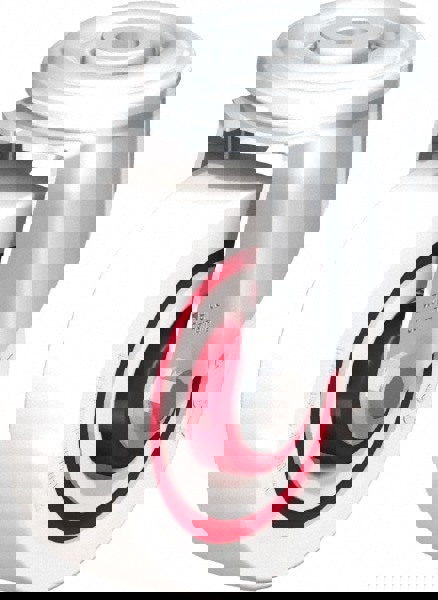 Hollow Kingpin Caster: Swivel, 4