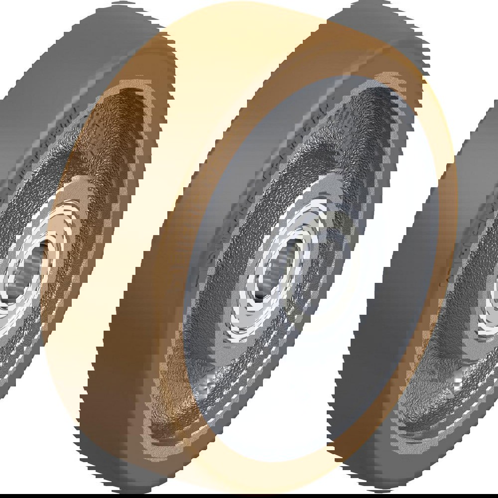 Caster Wheels; Wheel Type: Rigid; Swivel ; Wheel Diameter (Inch): 6 ; Bearing Type: Ball ; Wheel Width (Inch): 2 ; Wheel Core Material: Cast Iron ; Wheel Material: Polyurethane