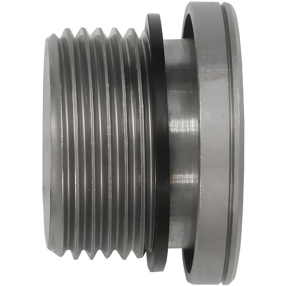 Metal Flared Tube Fittings; Fitting Type: Plug ; Material: Steel ; Thread Size: 3/8-19 ; End Connection: Male ; Minimum Working Temperature (Deg C): -53 ; Minimum Working Temperature (Deg F): -65
