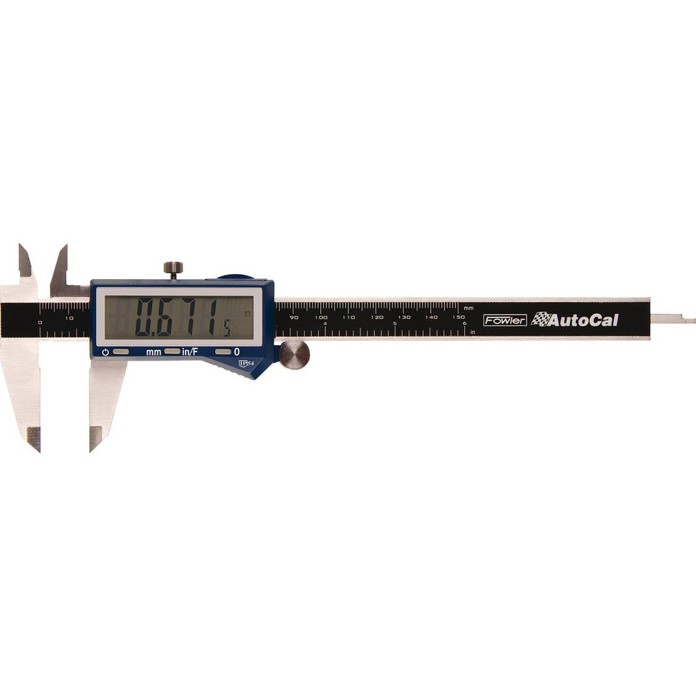 Electronic Calipers; Maximum Measurement (Decimal Inch): 6.0000 ; Maximum Measurement (mm): 150.00 ; Data Output: No ; Ip Rating: IP54 ; Calibrated: No ; Caliper Material: Stainless Steel