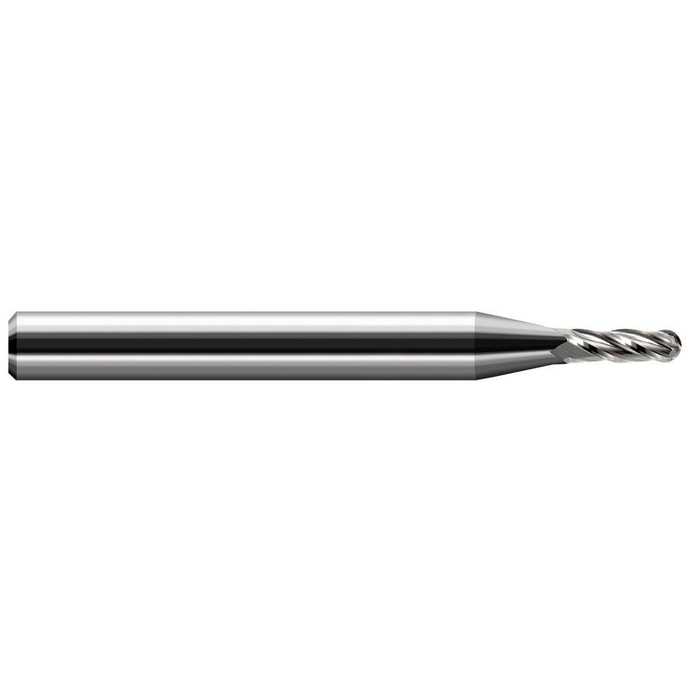 Ball End Mills; Mill Diameter (mm): 5.00mm ; Number Of Flutes: 4 ; End Mill Material: Solid Carbide ; Length of Cut (mm): 15.00mm ; Shank Diameter (mm): 5.00mm ; Overall Length (mm): 50.00mm