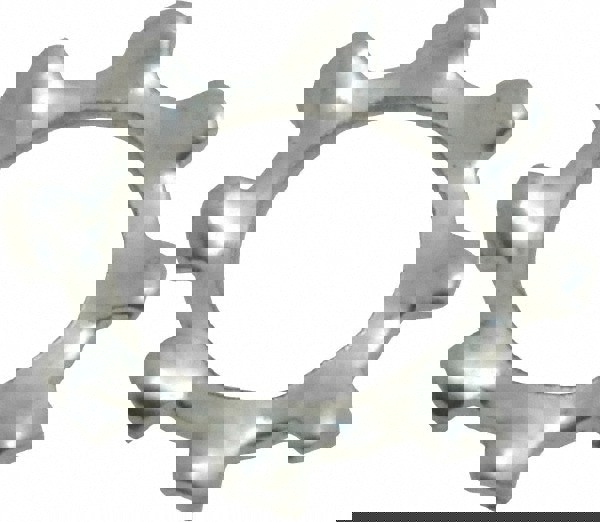 M8 Screw, 8.4mm ID, Spring Steel External Tooth Lock Washer