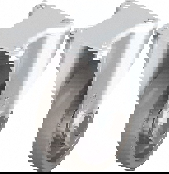 Rigid Top Plate Caster: Polyurethane-Elastomer Blickle Softhane, 3