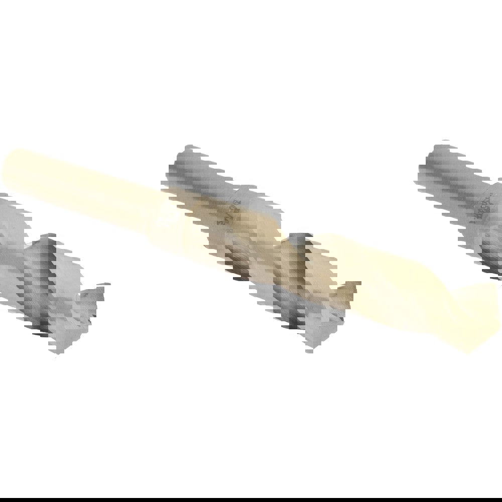 Reduced Shank Drill Bit: 45/64'' Dia, 1/2'' Shank Dia, 118 0, Cobalt