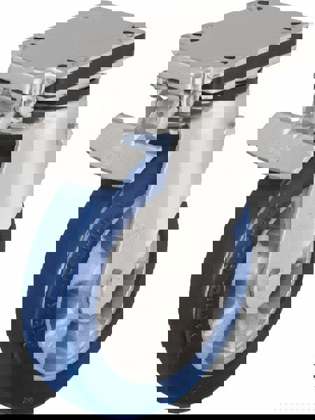 Swivel Top Plate Caster: Polyurethane-Elastomer Blickle Besthane, 8