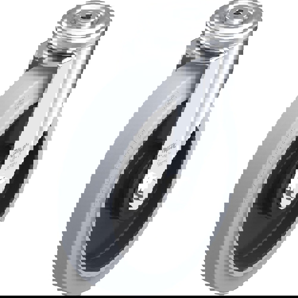 Standard Casters; Mount: Hollow Kingpin ; Caster Type: Swivel ; Brake Type: No Brake ; Bearing Type: Precision Ball ; Style: Double Ball ; Wheel Diameter (Inch): 8