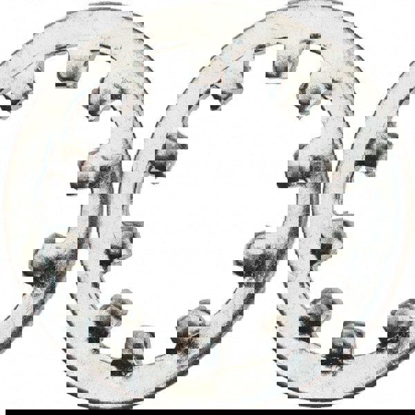 M10 Screw, 10.5mm ID, Spring Steel Internal Tooth Lock Washer