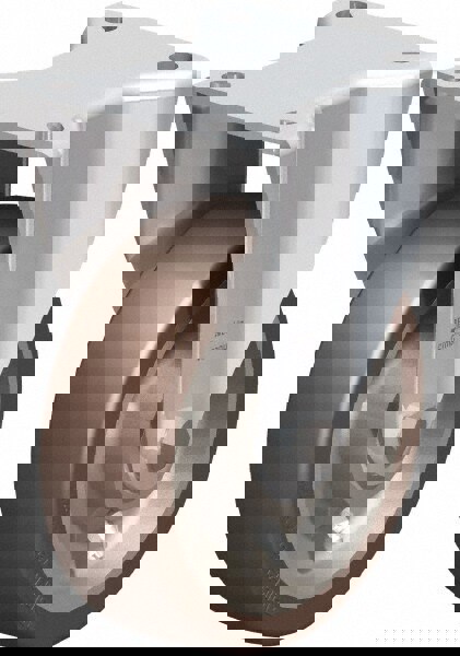 Rigid Top Plate Caster: Polyurethane-Elastomer Blickle Softhane, 5