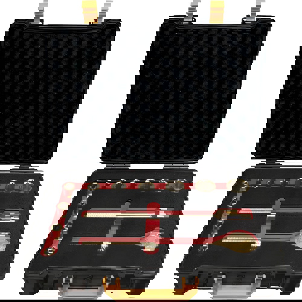 Socket Sets; Set Type: Non-Sparking ; Drive Size: 1/2 ; Minimum Size (mm): 8.00 ; Maximum Size (mm): 27.00 ; Tool Type: Socket Set ; Material: Beryllium Copper