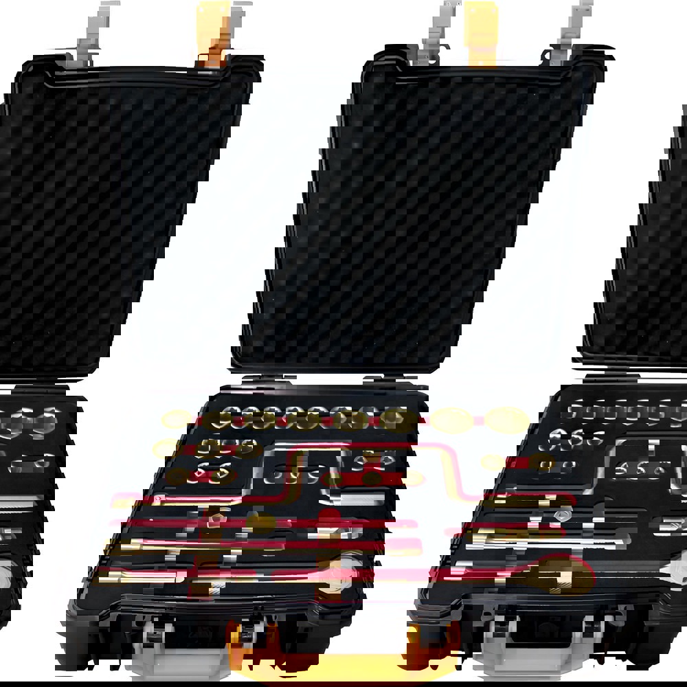 Socket Sets; Set Type: Non-Sparking ; Drive Size: 1/2 ; Minimum Size (mm): 10.00 ; Maximum Size (mm): 32.00 ; Tool Type: Socket Set ; Material: Beryllium Copper