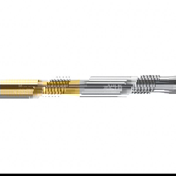 Thread Forming Tap: M6x1.00 DIN 2174, 6HX Class of Fit, Semi-Bottoming, Powdered Metal High Speed Steel, TiN Coated