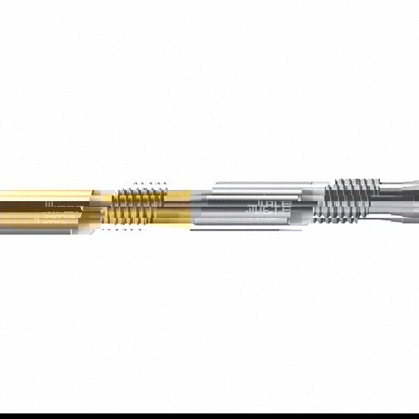 Thread Forming Tap: M6x1.00 DIN 2174, 6HX Class of Fit, Semi-Bottoming, Powdered Metal High Speed Steel, TiN Coated