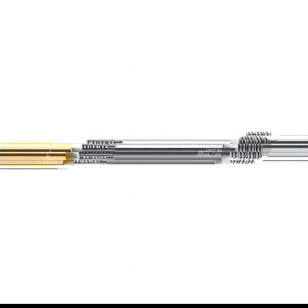 Thread Forming Tap: M16x2.00 DIN 376 XL, 6HX Class of Fit, Semi-Bottoming, Powdered Metal High Speed Steel, TiN Coated