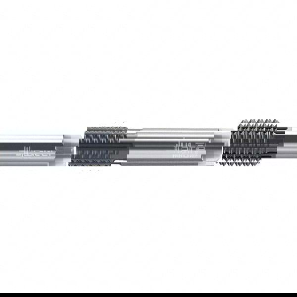 Thread Forming Tap: M8x1.00 DIN 2174, 6HX Class of Fit, Semi-Bottoming, Powdered Metal High Speed Steel, TiCN Coated