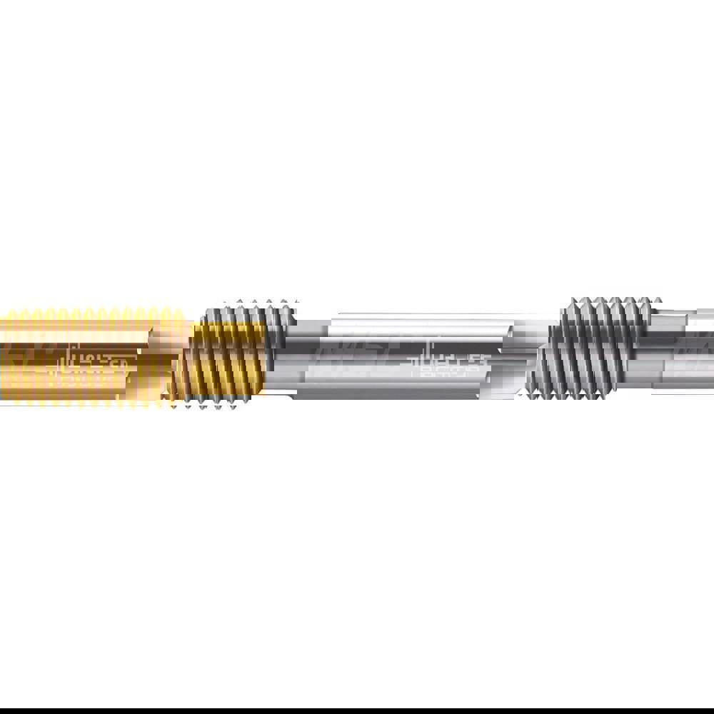 Thread Forming Tap: M12 DIN 2174, 6HX Class of Fit, 2 to 3P, High Speed Steel, TiN Coated