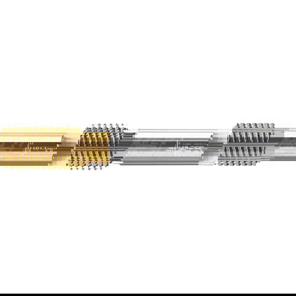 Thread Forming Tap: MF12x1.50 DIN 2174, 6HX Class of Fit, 2 to 3P, High Speed Steel, TiN Coated