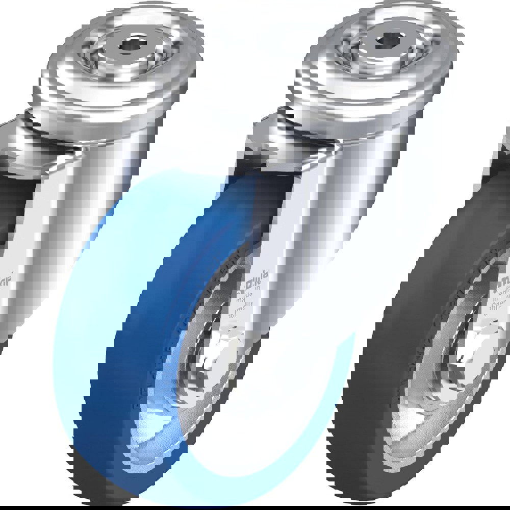 Standard Casters; Mount: Hollow Kingpin ; Caster Type: Swivel ; Brake Type: No Brake ; Bearing Type: Precision Ball ; Style: Double Ball ; Wheel Diameter (Inch): 4