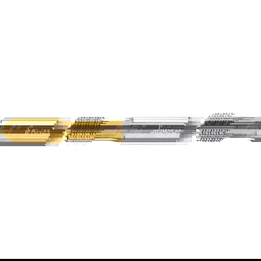 Thread Forming Tap: #10-32 DIN 2184-1, 2BX Class of Fit, 2 to 3P, High Speed Steel, TiN Coated