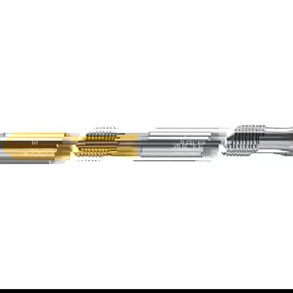 Thread Forming Tap: M8x1.25 DIN 2174, 6HX Class of Fit, Semi-Bottoming, Powdered Metal High Speed Steel, TiN Coated