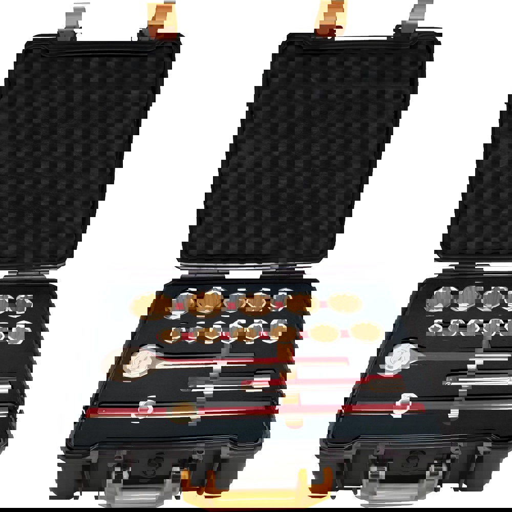 Socket Sets; Set Type: Non-Sparking ; Drive Size: 3/4 ; Minimum Size (mm): 21.00 ; Maximum Size (mm): 50.00 ; Tool Type: Socket Set ; Material: Beryllium Copper