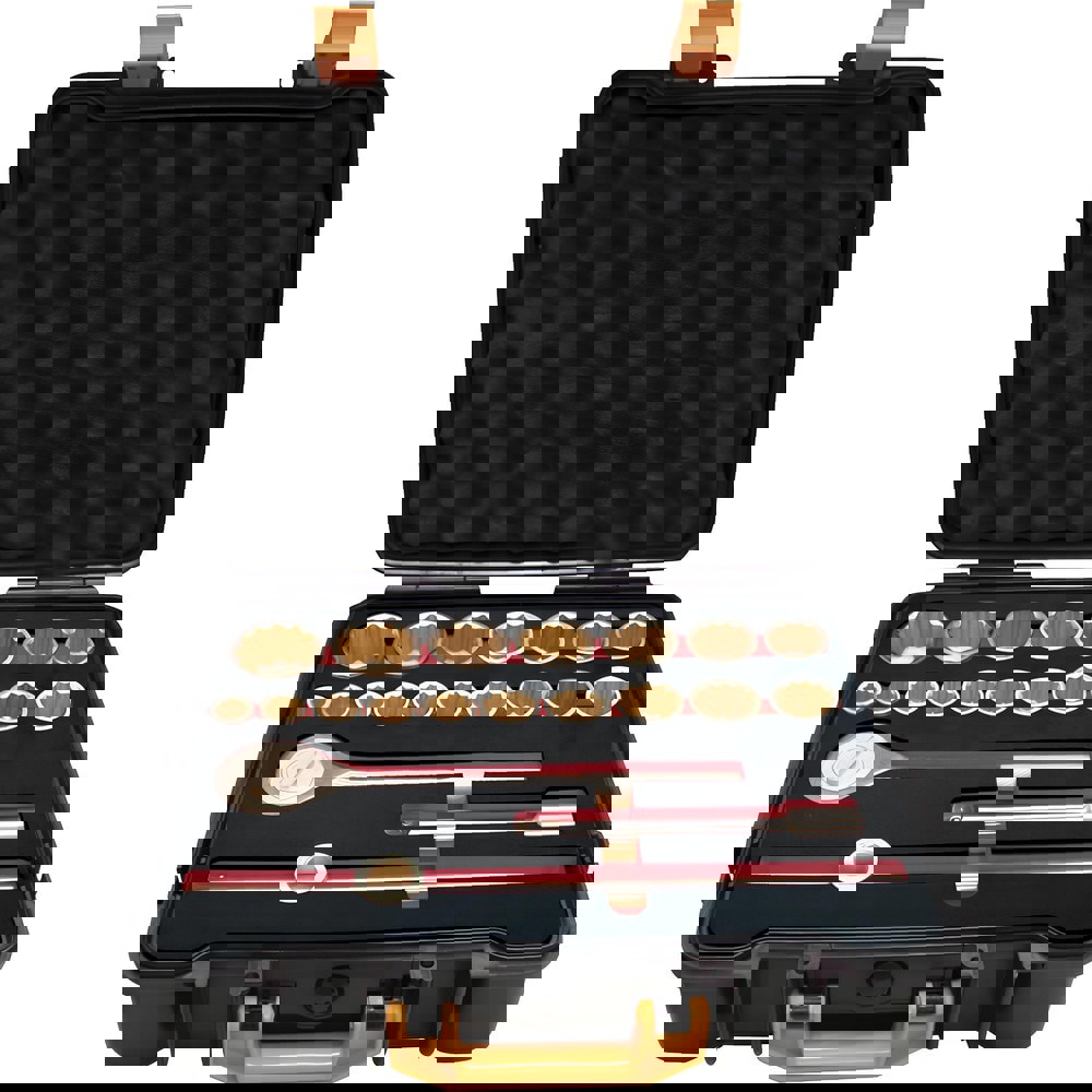 Socket Sets; Set Type: Non-Sparking ; Drive Size: 3/4 ; Minimum Size (mm): 21.00 ; Maximum Size (mm): 50.00 ; Tool Type: Socket Set ; Material: Beryllium Copper