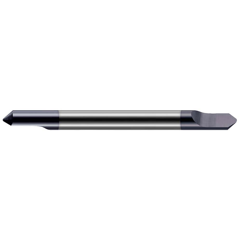 Engraving Cutters; Cutter Diameter (Decimal Inch): 0.1250 ; Point Shape: Tip Radius ; Shank Diameter (Decimal Inch): 0.1250 ; Shank Diameter (Inch): 1/8 ; Included Angle: 90.00 ; Material Application: Ferrous and Non-Ferrous Metals