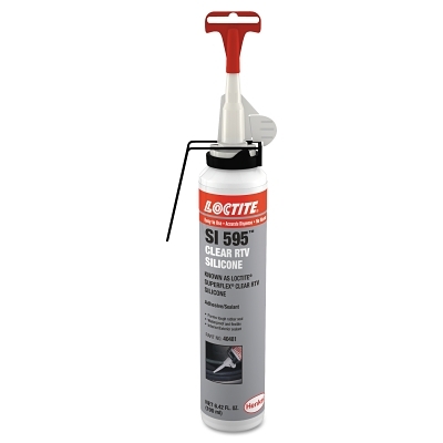 Sealant: Can, Clear, RTV Silicone