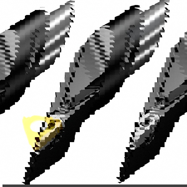 Size C4, 21mm Ctr to Cutting Edge, Right Hand Modular Threading Cutting Unit Head