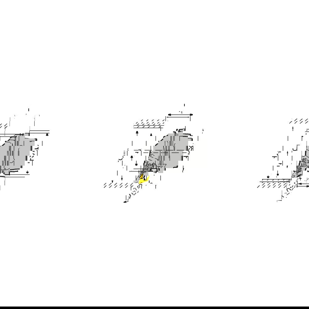 Modular Turning & Profiling Cutting Unit Heads; System Size: HSK T63 ; Cutting Direction: Right Hand ; Compatible Insert Style: DN.. ; Compatible Insert Size Code: 442 ; Internal or External: Internal or External ; Insert Holding Method: Wedge