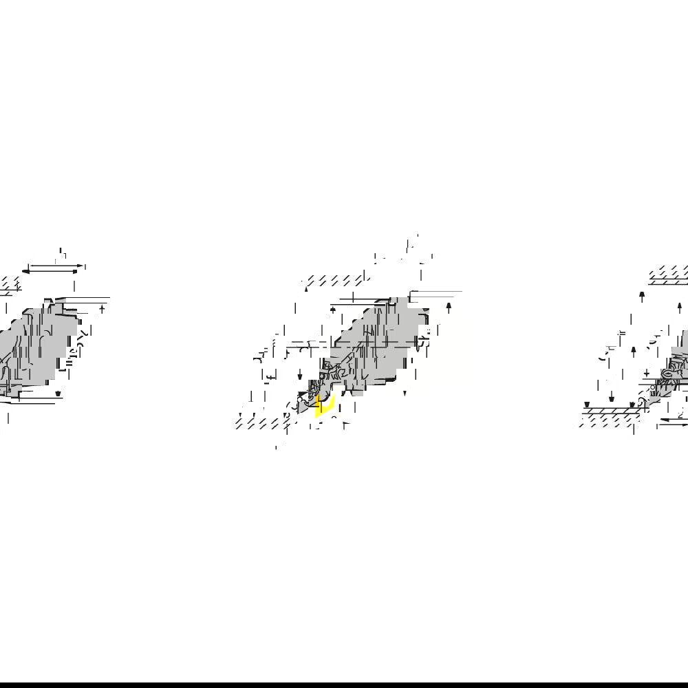 Modular Turning & Profiling Cutting Unit Heads; System Size: HSK T63 ; Cutting Direction: Right Hand ; Compatible Insert Style: DN.. ; Compatible Insert Size Code: 442 ; Internal or External: Internal or External ; Insert Holding Method: Wedge