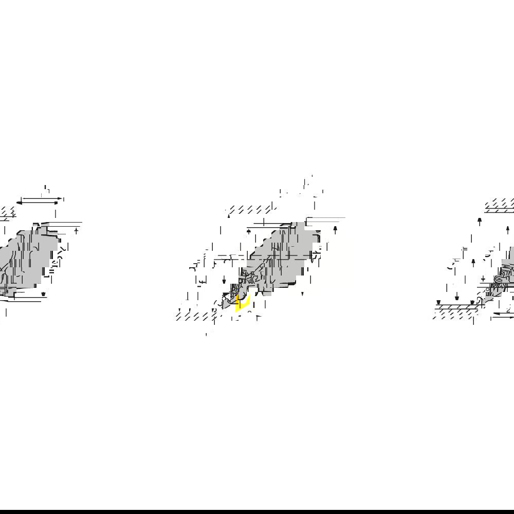 Modular Turning & Profiling Cutting Unit Heads; System Size: HSK T63 ; Cutting Direction: Left Hand ; Compatible Insert Style: DN.. ; Compatible Insert Size Code: 442 ; Internal or External: Internal or External ; Insert Holding Method: Wedge