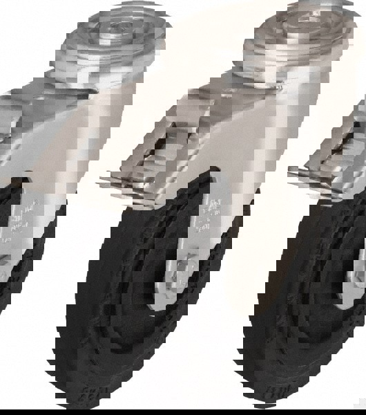 Hollow Kingpin Caster: Swivel, 4