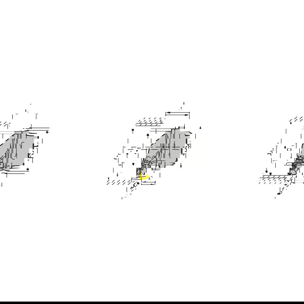 Modular Turning & Profiling Cutting Unit Heads; System Size: HSK T63 ; Cutting Direction: Left Hand ; Compatible Insert Style: WN.. ; Compatible Insert Size Code: 432 ; Internal or External: Internal or External ; Insert Holding Method: Wedge