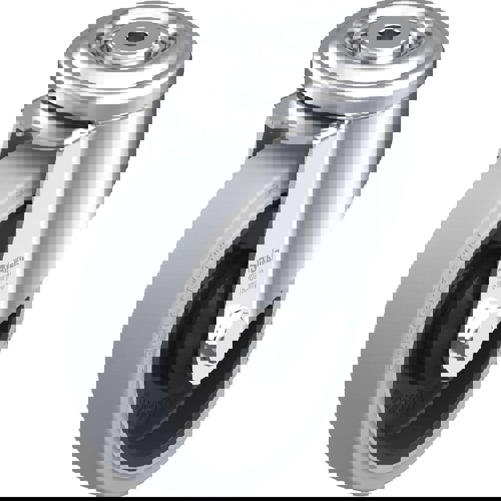 Standard Casters; Mount: Hollow Kingpin ; Caster Type: Swivel ; Brake Type: No Brake ; Bearing Type: Precision Ball ; Style: Single Ball ; Wheel Diameter (Inch): 5