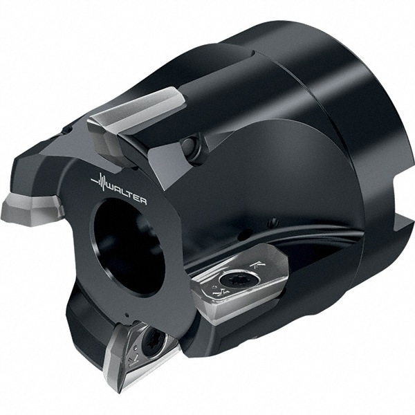 50mm Cut Diam, 22mm Arbor Hole Diam, Indexable Square-Shoulder Face Mill