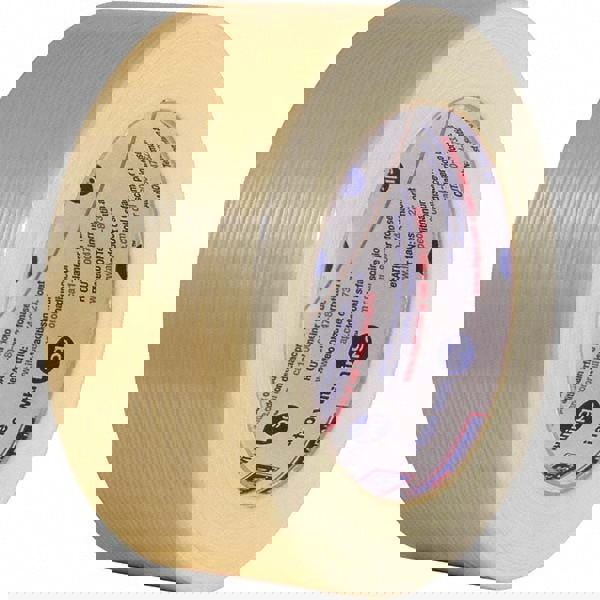 Filament & Strapping Tape; Type: Filament Tape ; Color: Natural ; Width (mm - 2 Decimals): 18.00 ; Thickness (mil): 4.9000 ; Length (Meters): 54.80 ; Material: Rubber
