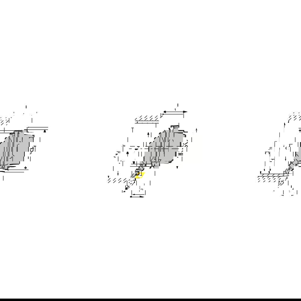 Modular Turning & Profiling Cutting Unit Heads; System Size: HSK T63 ; Cutting Direction: Right Hand ; Compatible Insert Style: DC.. ; Compatible Insert Size Code: 32.51 ; Internal or External: Internal or External ; Insert Holding Method: Screw
