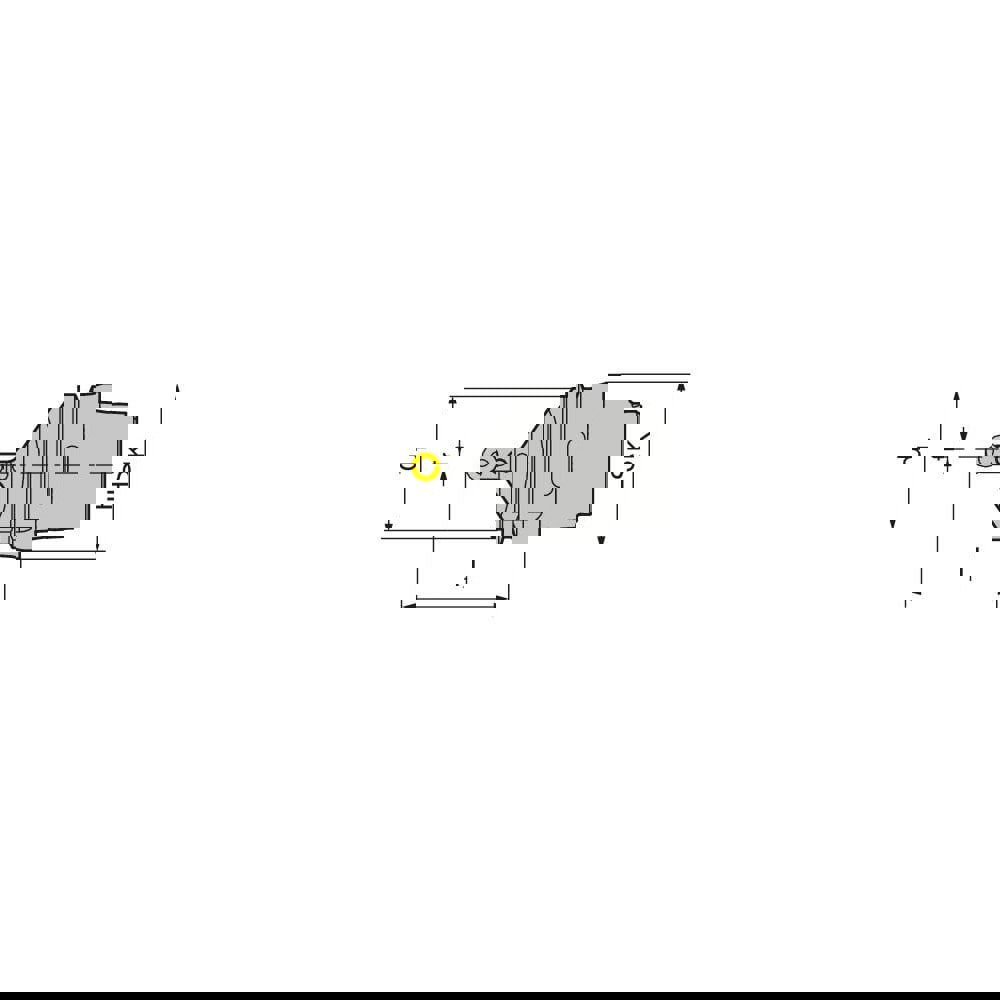 Modular Turning & Profiling Cutting Unit Heads; System Size: HSK T63 ; Cutting Direction: Neutral ; Compatible Insert Style: RC.. ; Compatible Insert Size Code: 1204 ; Internal or External: External ; Insert Holding Method: Lever