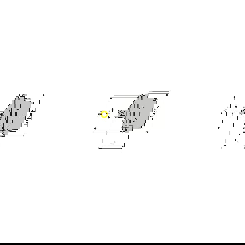 Modular Turning & Profiling Cutting Unit Heads; System Size: HSK T100 ; Cutting Direction: Neutral ; Compatible Insert Style: RC.. ; Compatible Insert Size Code: 1204 ; Internal or External: External ; Insert Holding Method: Lever