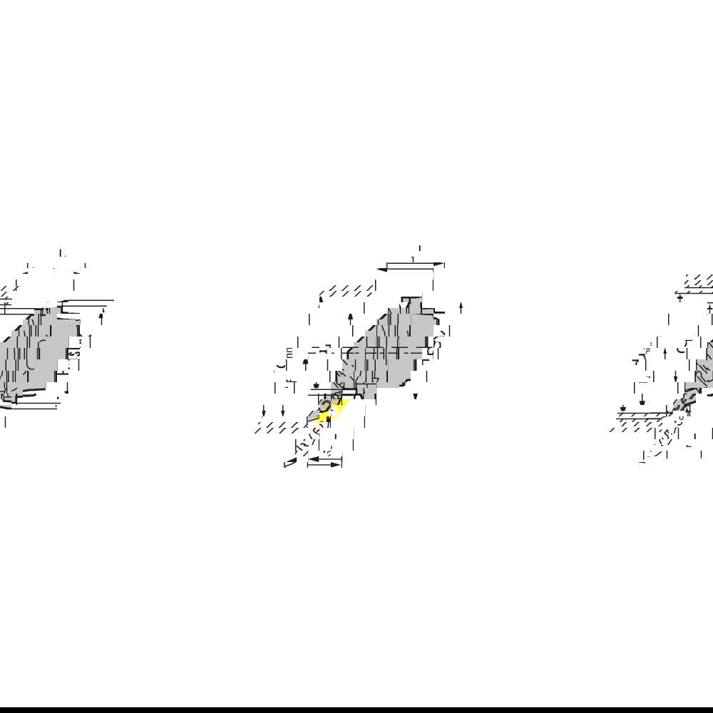 Modular Turning & Profiling Cutting Unit Heads; System Size: HSK T63 ; Cutting Direction: Left Hand ; Compatible Insert Style: VC.. ; Compatible Insert Size Code: 332 ; Internal or External: External ; Insert Holding Method: Screw