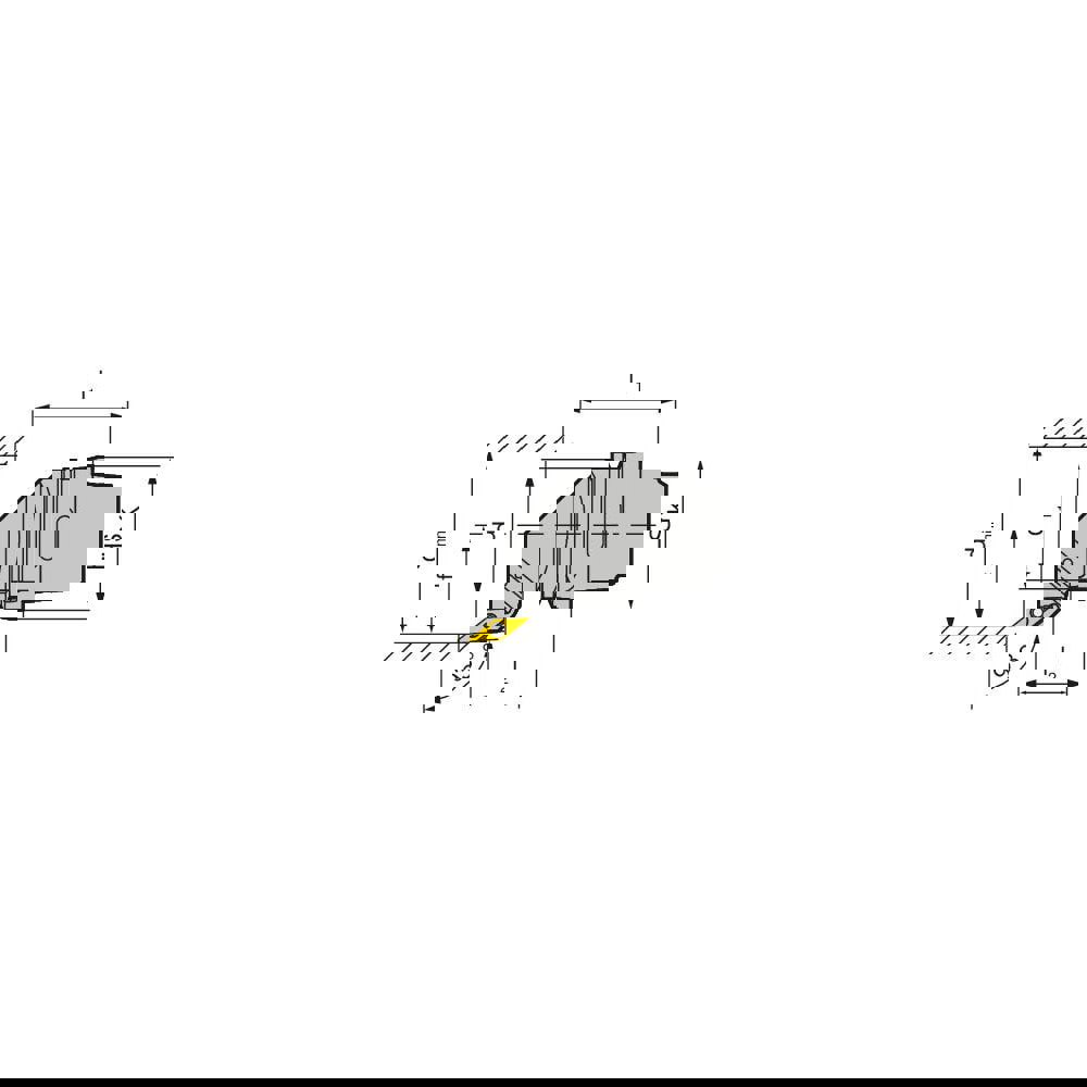 Modular Turning & Profiling Cutting Unit Heads; System Size: HSK T63 ; Cutting Direction: Right Hand ; Compatible Insert Style: VC.. ; Compatible Insert Size Code: 332 ; Internal or External: Internal or External ; Insert Holding Method: Screw