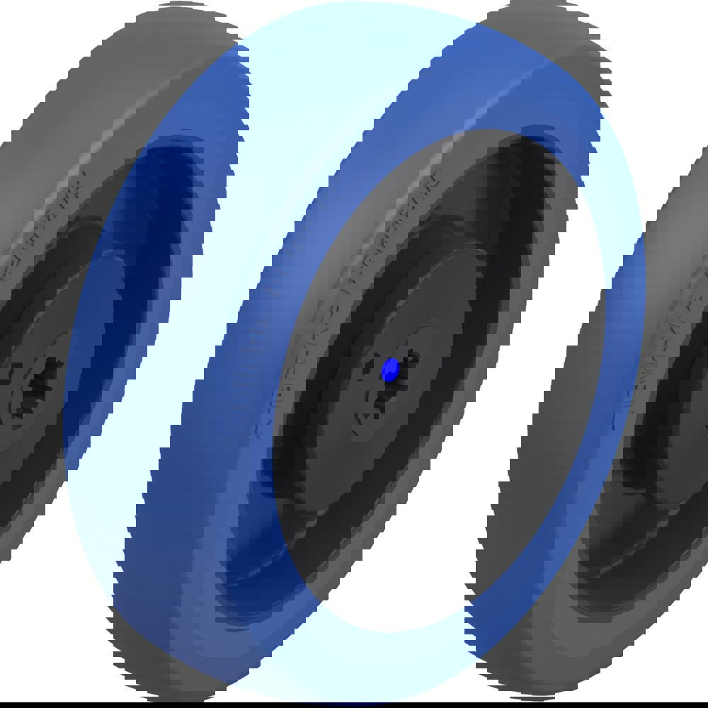 Caster Wheels; Wheel Type: Rigid; Swivel ; Wheel Diameter (Inch): 6-5/16 ; Bearing Type: Ball ; Wheel Width (Inch): 2 ; Wheel Core Material: Nylon ; Wheel Material: Polyurethane