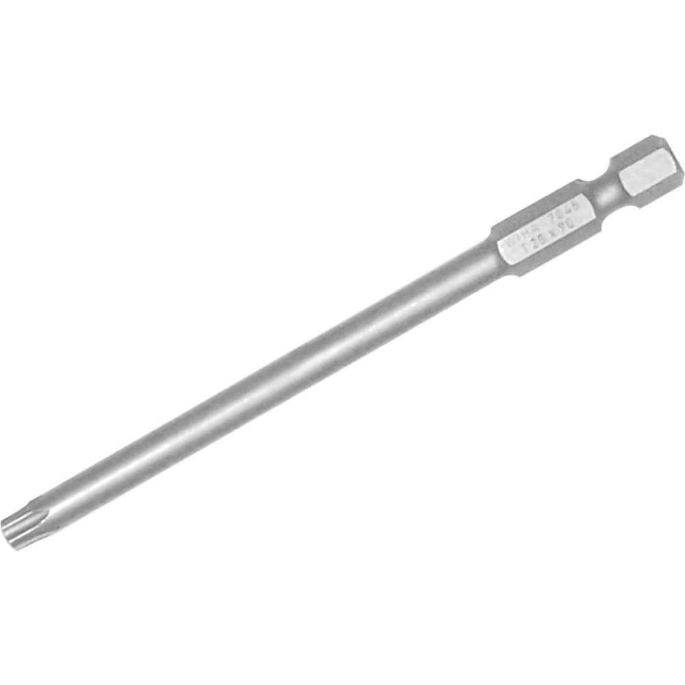 Torx Screwdriver Bits; Type: Torx Bit ; End Type: Torx ; Torx Size: T10 ; Overall Length (Inch): 3-1/2 ; Hex Size (Inch): 1/4